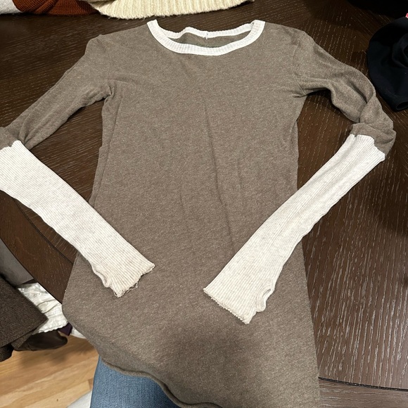 Enza Costa Long Sleeve Tee - Picture 1 of 4